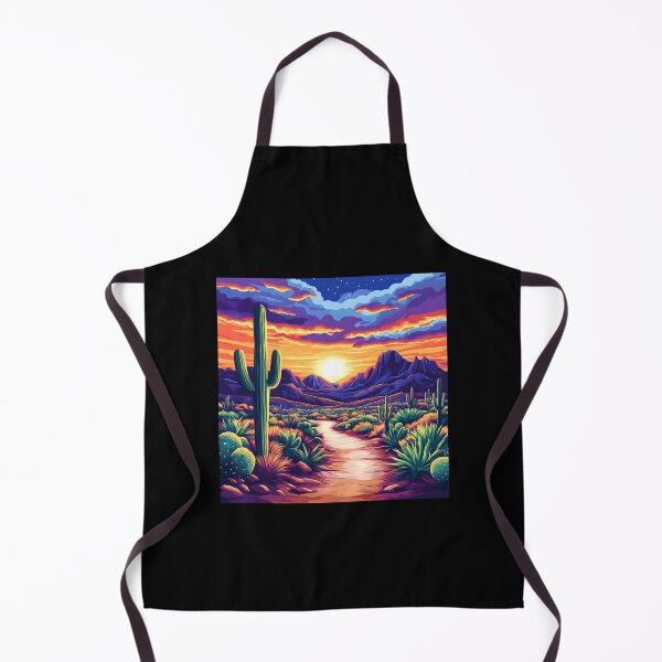 Item preview, Fantasy Painted Desert Landscape Sci-Fi Scenic Sunset designed and sold by DEC02.