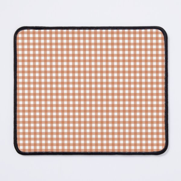 Item preview, Orange and white gingham pattern designed and sold by Karf  ..