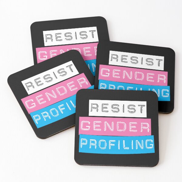 Item preview, Trans Lives Matter! Resist Gender Profiling designed and sold by LGBTcuteGifts.