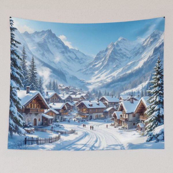 Item preview, Aosta Valley under the snow designed and sold by jefboutique6150.