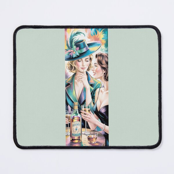 Item preview, Belle Epoque Nightlife Women & Absinthe By Merch, Limited Edition designed and sold by kraackforest.
