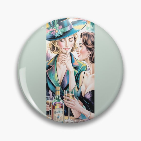 Item preview, Belle Epoque Nightlife Women & Absinthe By Merch, Limited Edition designed and sold by kraackforest.