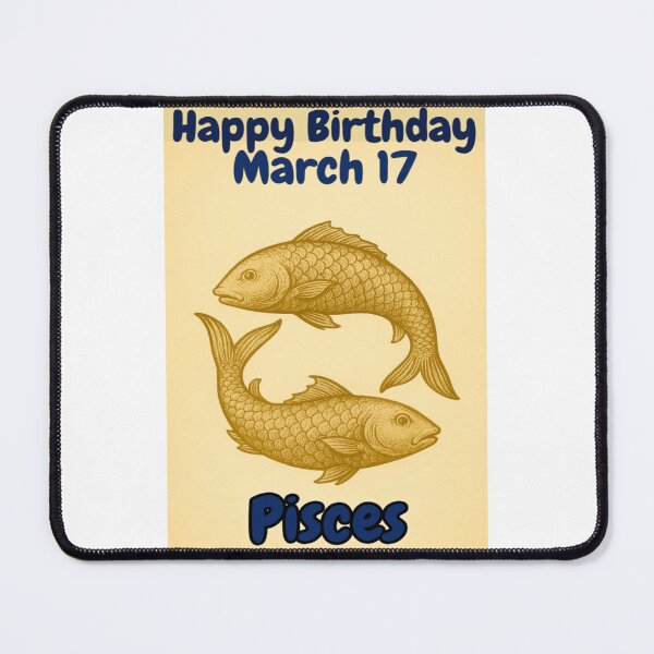 Item preview, Birthday Zodiac Sign – March 17 designed and sold by ariksworld.
