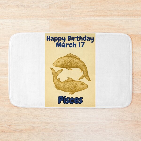 Item preview, Birthday Zodiac Sign – March 17 designed and sold by ariksworld.