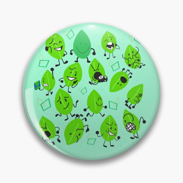 Item preview, BFDI Leafy pattern designed and sold by Pixiefunpup.