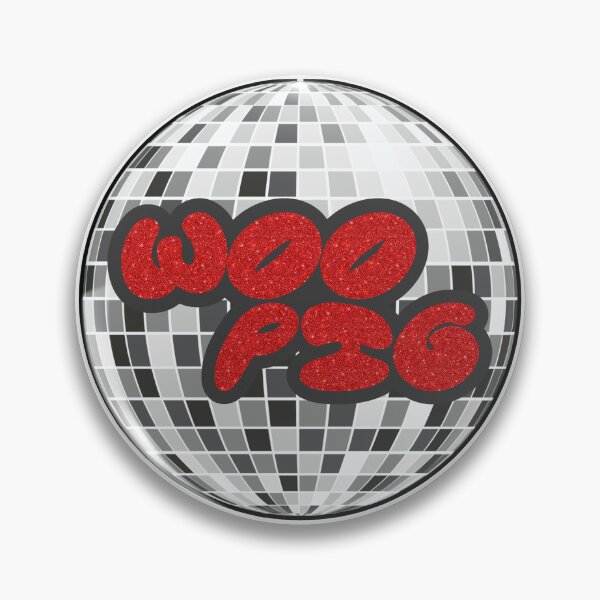Item preview, woo pig at the disco designed and sold by Happy Daisy Designs.