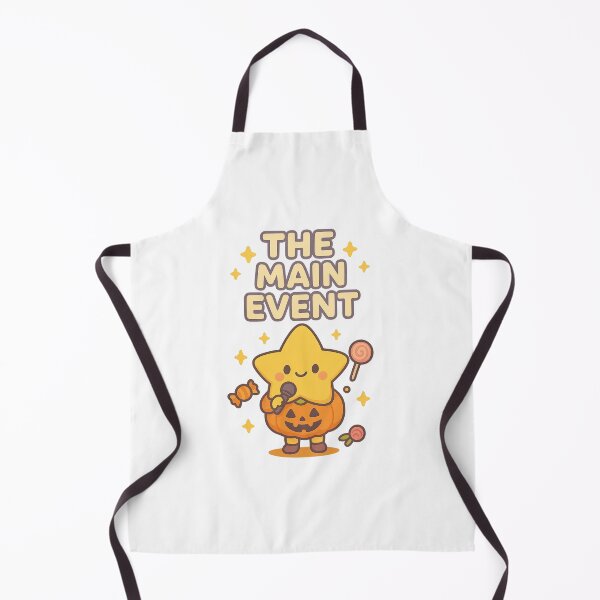 Item preview, The Main Event Cute Star Pumpkin Halloween Kawaii Illustration designed and sold by MujernDesignArt.