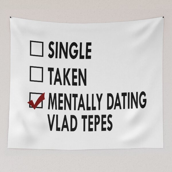 Item preview, Dating vlad tepes Black White designed and sold by Sasya.