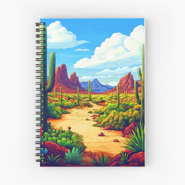 Item preview, Sci-Fi Fantasy Desert Bold Edgy Colorful Landscape Art  designed and sold by DEC02.