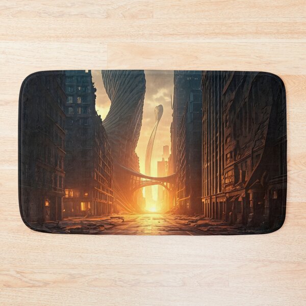 Item preview, Aftermath of Silence – City in Ruins designed and sold by PawPrintedArt.