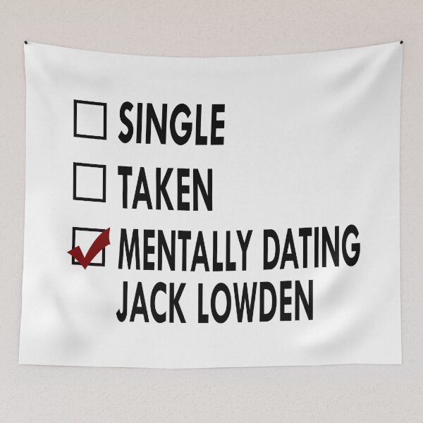 Item preview, Dating Jack Lowden Black White designed and sold by Sasya.
