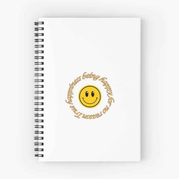 Item preview, True happiness is being happy for no reason. designed and sold by IlustraDigital.