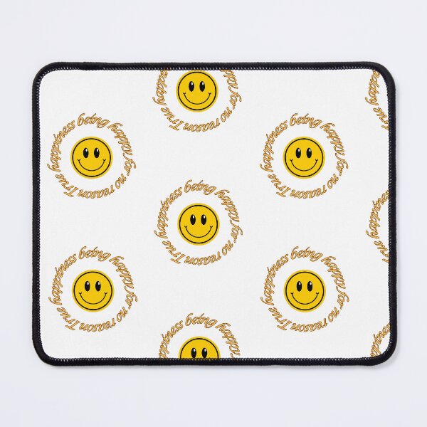 Item preview, True happiness is being happy for no reason. designed and sold by IlustraDigital.