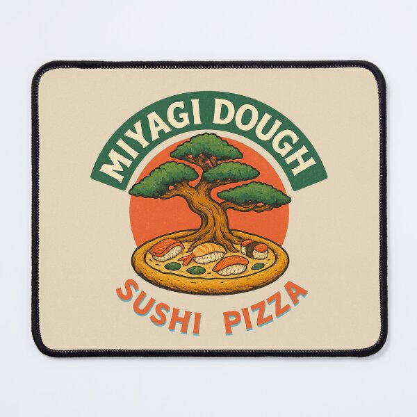 Item preview, Miyagi. Dough Sushi Pizza designed and sold by Chrischavers.