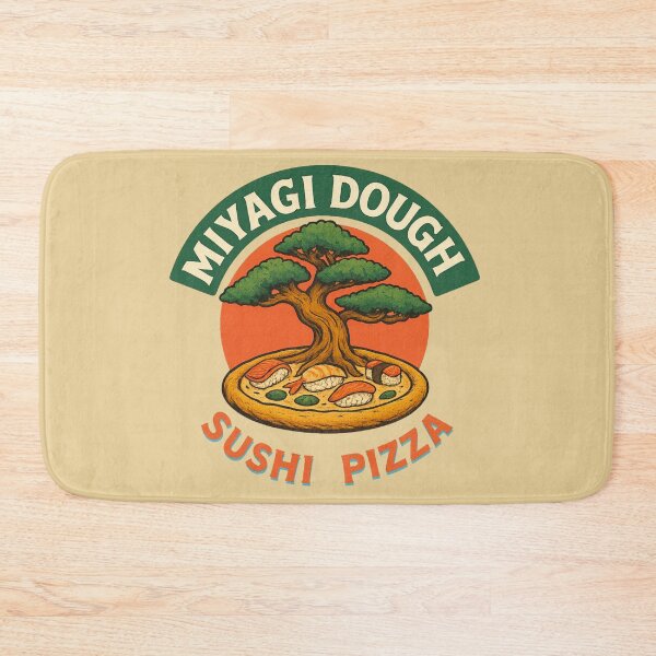 Item preview, Miyagi. Dough Sushi Pizza designed and sold by Chrischavers.