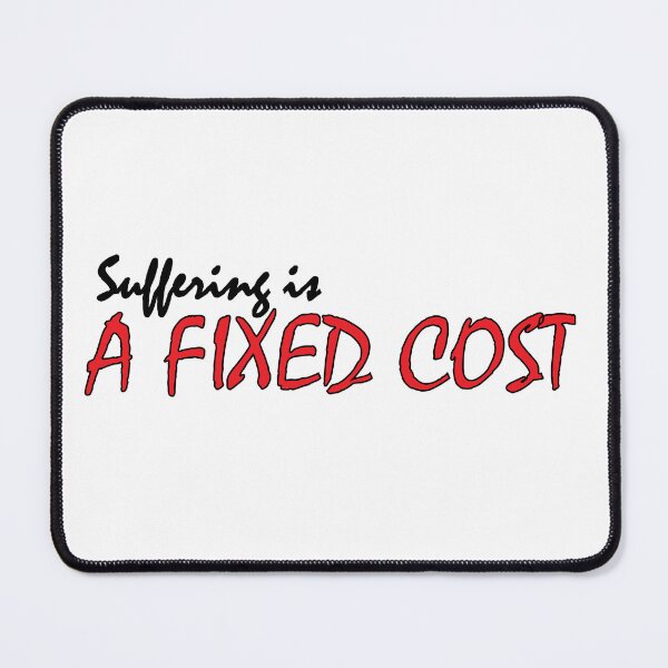 Item preview, Suffering is a fixed cost designed and sold by Positive Mindzet!.
