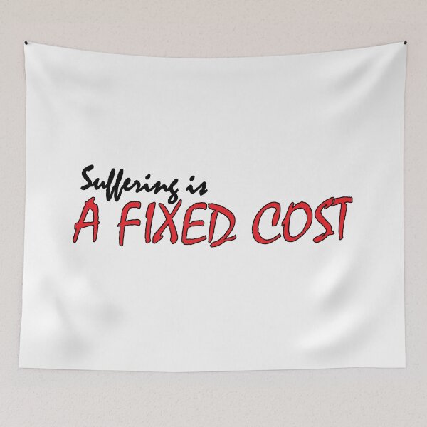 Item preview, Suffering is a fixed cost designed and sold by Positive Mindzet!.