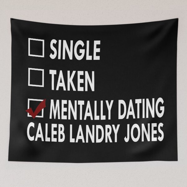 Item preview, Mentally dating Caleb Landry jones designed and sold by Sasya.