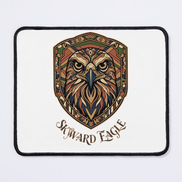 Item preview, Skyward Eagle Geometric Crest - Tribal Mosaic Raptor Emblem Art designed and sold by ATLAS SOUL.