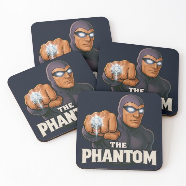 Item preview, The Phantom – Glowing Skull Ring Hero | Retro Comic 5D Sticker designed and sold by Imagetore.