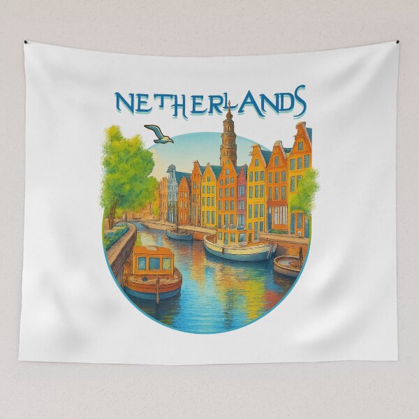 Aperçu de l'œuvre Netherlands créée et vendue par TATTOO-DESIGN.
