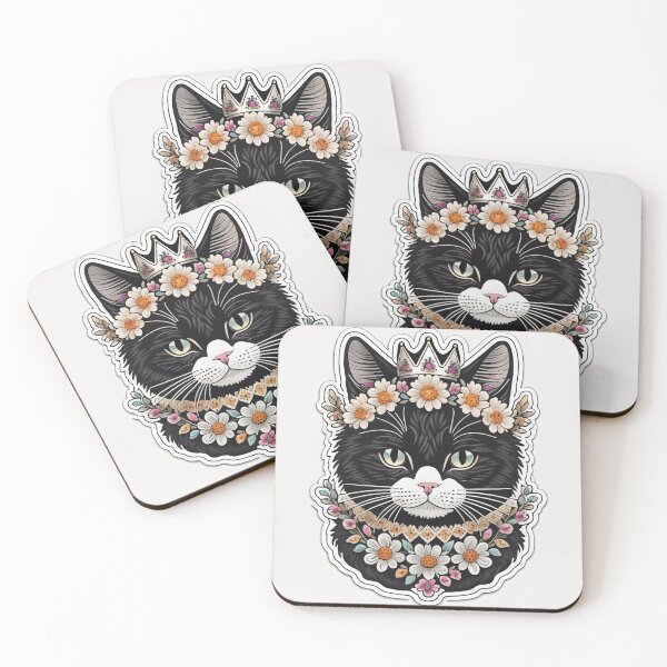 Item preview, Black Cat designed and sold by UniqueArtsOnly.