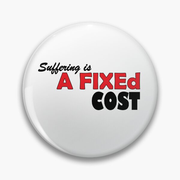 Item preview, Suffering is a fixed cost designed and sold by Positive Mindzet!.
