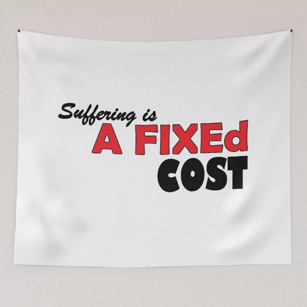 Item preview, Suffering is a fixed cost designed and sold by Positive Mindzet!.