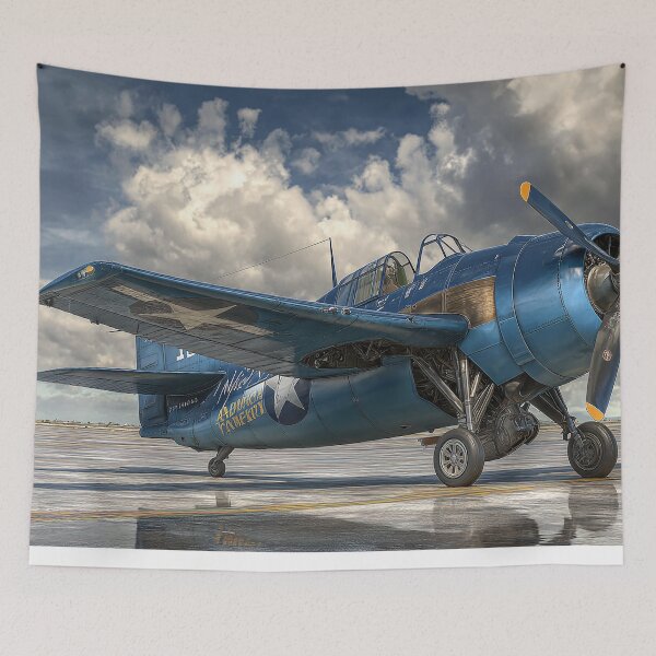 Item preview, Navy Blue Fighter designed and sold by Skyframe Aviation.
