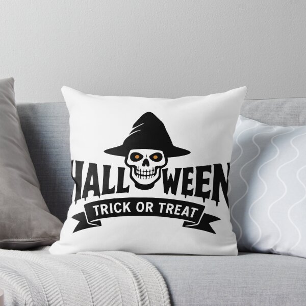 Item preview, Grim Halloween Skull – Trick or Treat Design designed and sold by DariusZD.