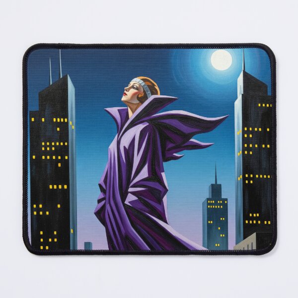 Item preview, The Skyscraper Roof - Original Art Deco Artwork designed and sold by elektronen.