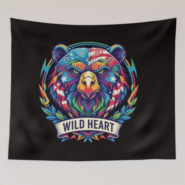 Item preview, Wild HEART designed and sold by  ViralVisionsCreating .