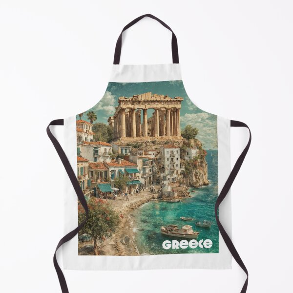 Item preview, Echoes of Greece: Where Ancient Glory Meets Coastal Charm designed and sold by ForeverPrintsOK.
