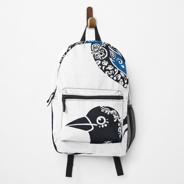 Item preview, Black and White Magpie – Polish Folk Paper Cut Style designed and sold by AmberWit.
