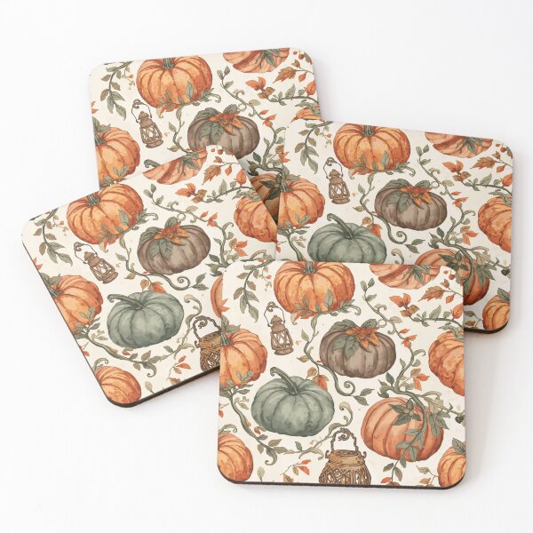 Item preview, Pumpkin Patch Charm – Cottagecore Halloween Pattern designed and sold by Deezyned.