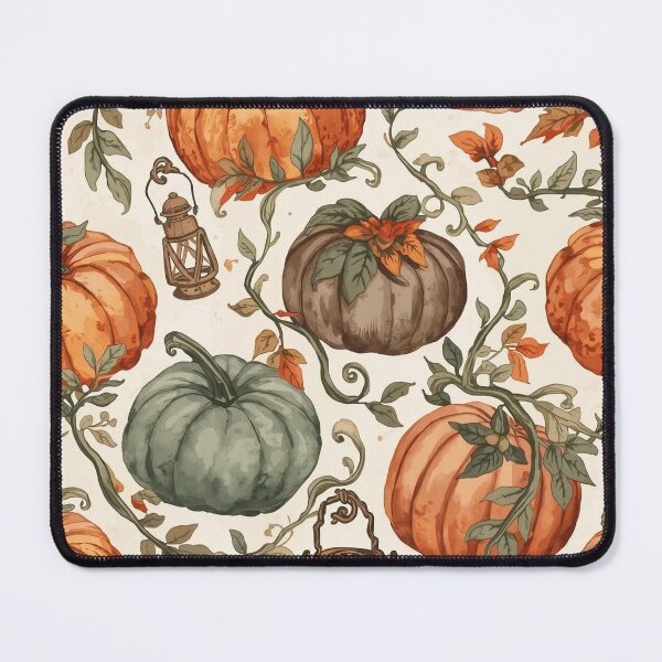 Item preview, Pumpkin Patch Charm – Cottagecore Halloween Pattern designed and sold by Deezyned.