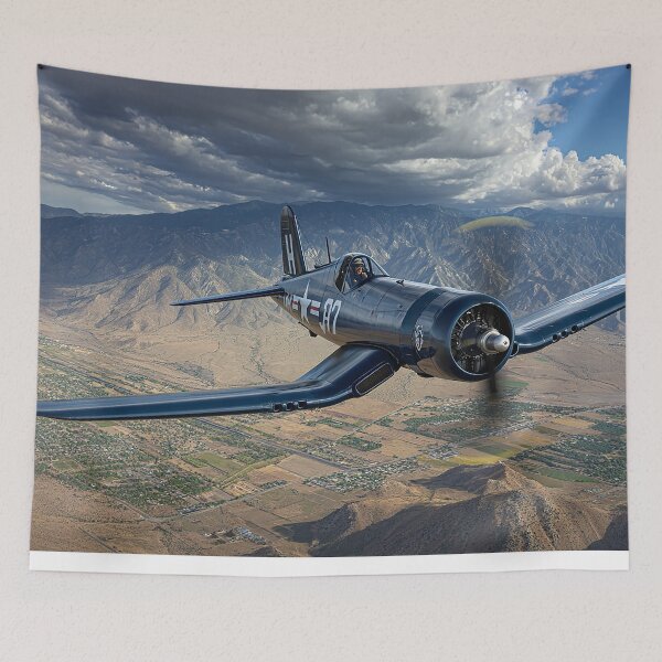 Item preview, F4U Corsair in Flight designed and sold by Skyframe Aviation.