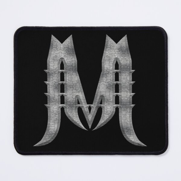 Item preview, Letter  M  of the Dragonfont Initial Capital Monogram (Castle) designed and sold by Swabcraft.