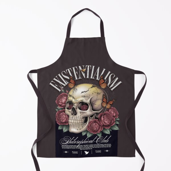 Item preview, Existentialism & skull designed and sold by Golden_Glory_Design.