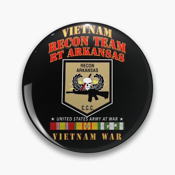 Item preview, RECON TEAM -  Recon Team - RT Arkansas - Vietnam War w VN SVC designed and sold by Military Insignia Products.