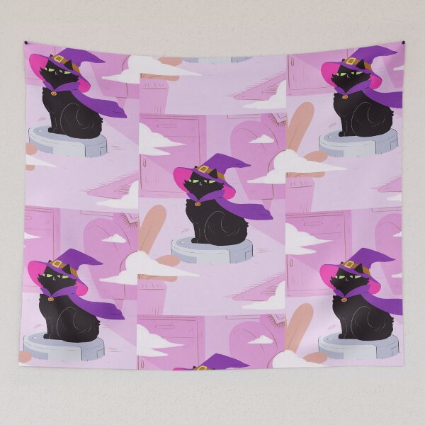Item preview, ChatLiquide - The Purr-ceress of the Automated Broom designed and sold by Sanphy.