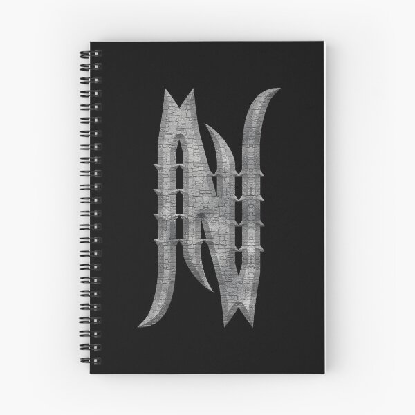 Artikelvorschau, Buchstabe N des Dragonfont Initial Capital Monogramms (Castle) entworfen und verkauft von Swabcraft.