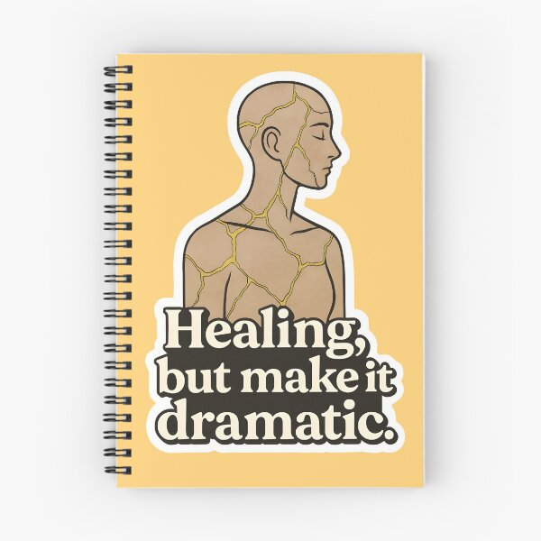 Item preview, Healing, But Make It Dramatic - Kintsugi Soul Art designed and sold by BumbleVee ☀️.