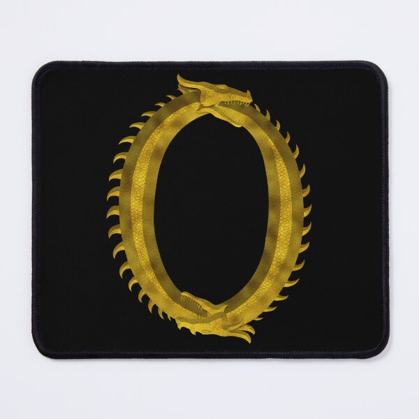 Item preview, Letter O of the Dragonfont Initial Capital Monogram (Dragon) designed and sold by Swabcraft.