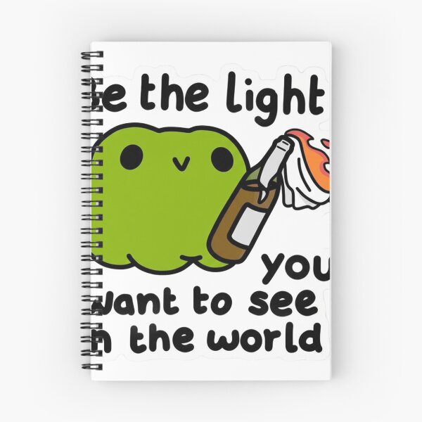 Item preview, Funny Frog Molotov Cocktail "Be The Light" designed and sold by JossDesign15.