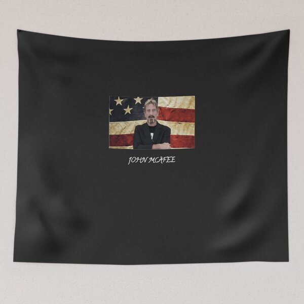 Item preview, JOHN-MCAFEE-LEGEND-NEVERS-DIE-(1) designed and sold by JinEade.