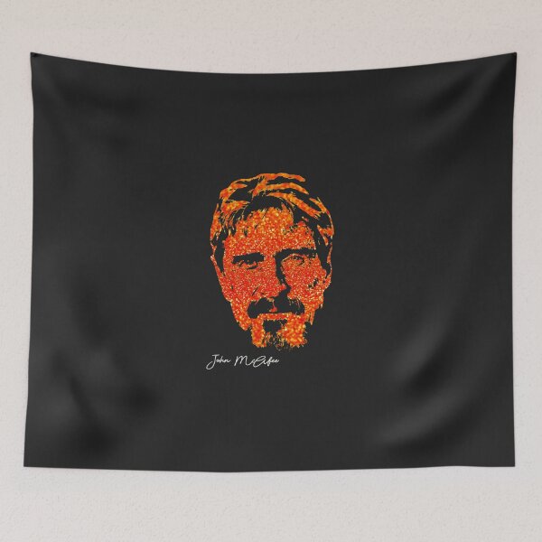 Item preview, JOHN-MCAFEE-PORTRAIT designed and sold by JinEade.