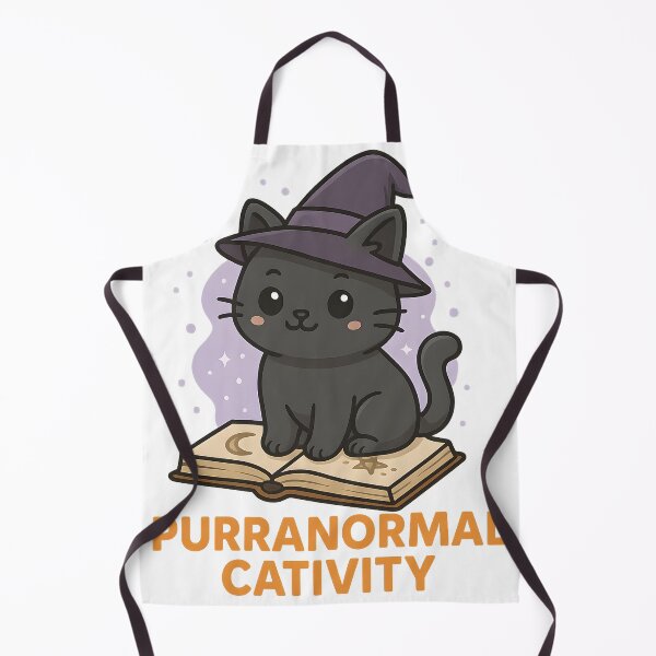 Item preview, Purranormal Cativity – Cute Witch Cat designed and sold by VibeCircuit61.