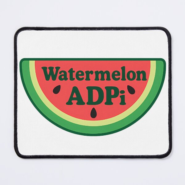 Item preview, Watermelon ADPi – Retro Fruit Slice designed and sold by summer-loving.