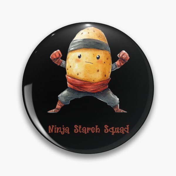 Item preview, Sweet Potato and Kind of Rude Potato - Ninja Starch Squad designed and sold by WonderMix.